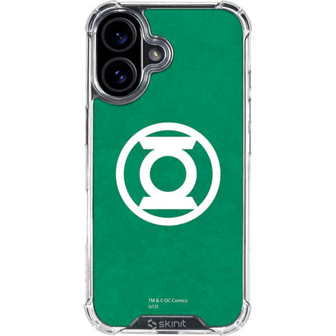 DC Comics Green Lantern Original Logo iPhone 16 Clear Case